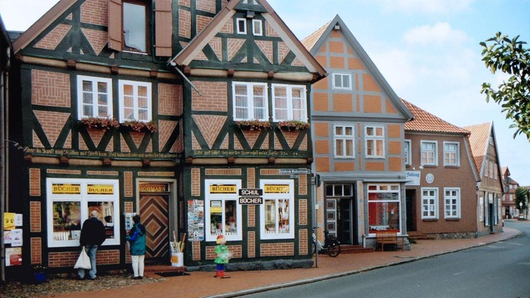 Ferienwohnung Meyer Bleckede Buitenkant foto
